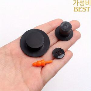 120/240/360pcs DIY 크리스마스 눈사람 장식에 사용되는 나뭇가지와 검은 아크릴 모자 및 당근 모양의 코