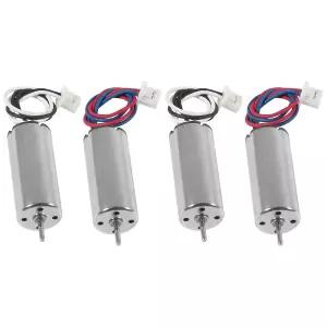 XIITIA 4pcs 716/7x16mm 모터 19000KV 인시니어 타이니 후프 드론 프레임 브러시드 6CW 6CCW 코어리스