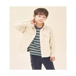 빈폴 키즈 BI5864U05E 아동 셔츠 유아 루즈핏 피그먼트 아우터형 데님 옐로우