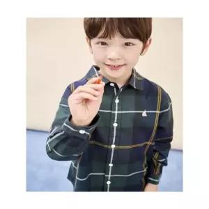 빈폴 키즈 BI5864UE2M 아동 셔츠 유아 헤릿체크 그린 5351490