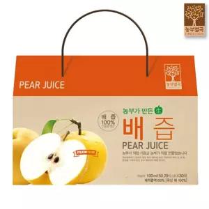 농부별곡 농부가 만든 생배즙 순수 배즙 (100ml x 30포)