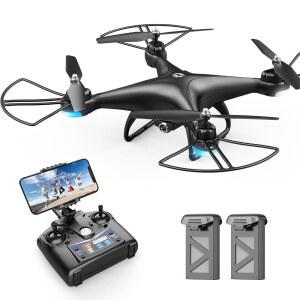 1080P HD 카메라가 장착된 홀리스톤 HS110D FPV RC 드론 라이브 비디오 중력 센서 음성 제어 제스처 고도