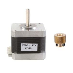 CREALITY 공식 42-40 스테퍼 모터(익스트루더 기어 포함) 2상 1A 1.8도 0.4 N M 3D 프린터 익스트루더용 ENDER 3/ENDER 3 V2/ENDER PRO/ENDER 5/CR-10 E-AXIS와 호환