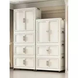 접이식 보관 캐비닛 다중 장면 옷장 정리함 - 홈 정리 솔루션