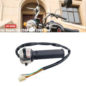 혼다 Z50 Z50A Z50J Z50R 미니 트레일 몽키 바이크 부품용 오토바이 좌우 핸들바 스위치 및 22mm 핸들 그립