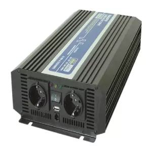 -12V DC AC 인버터 IVT-3000A DC12V 3000W (1EA)배터리 차량용 유사계단파 정현파 12V 교류 변압기 캠핑용