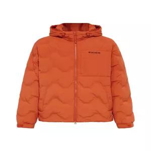 아이더 THERMOLOCK (써 ) 남성 슬림 후디 블렌드 다운 자켓_Burnt Orange DMW25553O5 53
