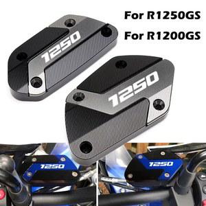 BMW 호환 호환 R 1200 GSA R1200GS R1250GS 어드벤처 R1250 GS 오토바이 알루미늄 프론트 클러치 브레이크 액 리저버 캡 오일 탱크 커버