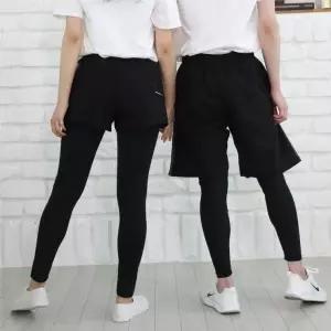 [지니온]숏팬츠레깅스 캐주얼룩 봄여름 시크