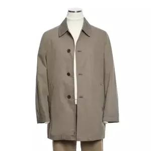 [롯데백화점]레노마 [한정수량]F/W 간절기 카키 면100 하프트렌치 코트 RRCMBH01A