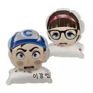 [아우트_6816]색칠놀이 컬러룬 얼굴풍선 표정 스티커