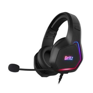 브리츠 7.1채널 게이밍 USB 헤드셋 RGB 마이크 온오프 볼륨조절
