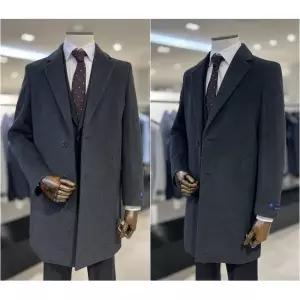 [롯데백화점]레노마 F/W 완판상품 신상 프리미엄 캐시미어혼방 체스터코트 그레이컬러 BH92A EK3653