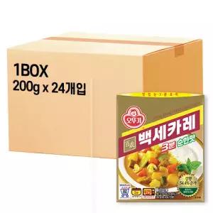 [롯데백화점]레인보우마켓 [오뚜기] 3분 백세카레 순한맛 1박스 (200g X 24개입)
