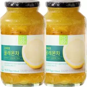 초록원 꿀레몬차 2Kg(1kgx2병)