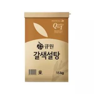 큐원 갈색설탕, 15kg, 1개