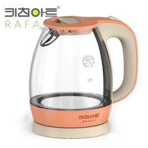 [HS라이프]주전자 티포트 라팔17GF 데이지 유리 전기 1.7L