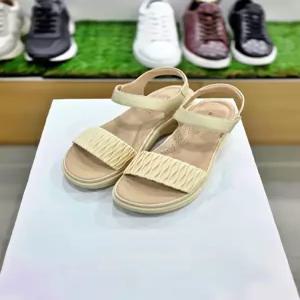 [탠디]주름 핏 보석 경량 쿠션 여성 샌들 아이보리 X25047_DG