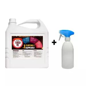 (4L 1개 ) 기름때 세정제 식당 (공병 500ML 1개)/대용량/학교/유치원/어린이집/화장실/욕실/바닥/변기/세제