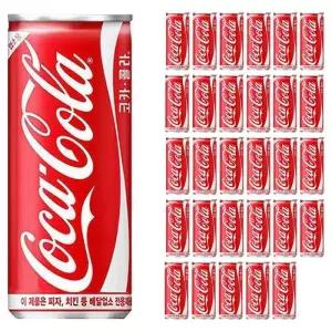코카콜라 업소용 슬릭 245ml x  30캔