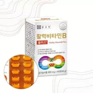 [굿소일] 비타민 B1 B2 B6 B12 판토텐산 나이아신 60정