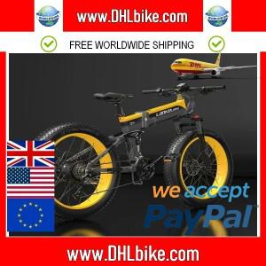 Lankeleisi 전기 자전거 팻 Ebike 접이식 전기 자전거 산악 자전거 MTB 전기 자전거 26 인치 1000W 48V