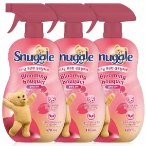 섬유탈취제 대용량 ?향제 섬유향수 룸스프레이 블루밍 부케 470ml 3개