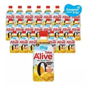[동원] 덴마크 테이크얼라이브 제로 망고 500ml x 24개