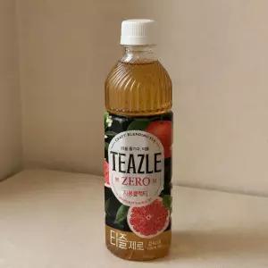 웅진 티즐 제로 자몽 블랙티 500ml X 20개