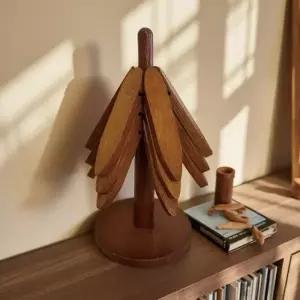[텐바이텐]디유 우드 냄비받침 3P 세트 원목 트리 냄비받침대 20cm
