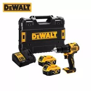 디월트 20V MAX 충전 햄머드릴 드라이버 세트(5.0Ah 2팩) DCD709P2-KR