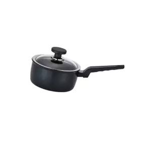PN풍년 포시아 블랙IH 편수냄비 18cm 삶는 국 물끓이는 찌개 캠핑 꼬지어묵 라면