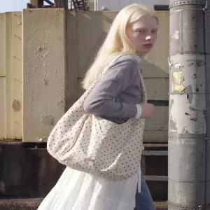 마스마룰즈 Drop eco shoulder bag_Dot ivory 여성에코백 에코백선물 5017245732 5935411