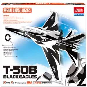 제미네 콘텐서 비행기 T-50B 블랙이글 동력비행기 초등과학키트 과학체험키트