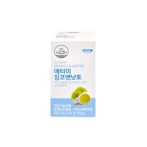 애터미 징코앤낫토 60정