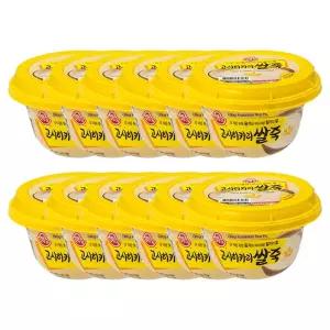 고시히카리쌀죽 285g 12개자취요리 간단죽 아침식사 간편죽 죽 간편조리식품 즉석 즉석죽