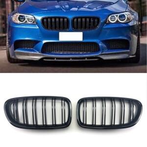 BMW 5 시리즈 F10 F11 F18 520d 540i 535i 바디 키트용 프론트 범퍼 인렛 그릴 레이싱 키드니 스포츠 튜닝