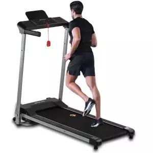 가정용 스마트 트레드밀 모터 운동기구 및 러닝머신 용 120kg 하중 전기 접이식 LED 화면