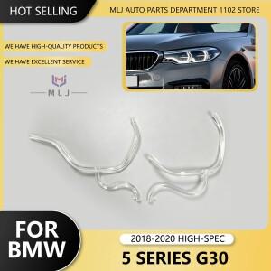 BMW 5 시리즈 G30 G38 2018 2020 LED DRL 라이트 가이드 플레이트 튜브 링 아퍼처 엔젤 아이