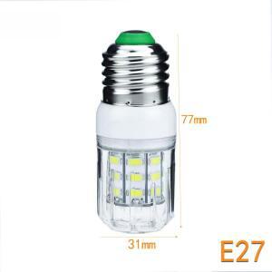 E14 E27 B22 LED 옥수수 전구 12V 24V 110V 220V G9 GU10 E12 E26 7W 5730 SMD 흰색 램프 홈 침실 장식
