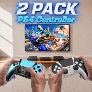 PS4 컨트롤러용 2개 세트 드트 없음 ALPS 스틱 백패들 매크로 터보 PlayStation 4/Pro/Slim/PC/Steam용