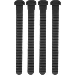 4Pcs 스피드 스케이트 스트랩 롤러 가죽 끈 교체 가능한 버클 조절 길이 내구성 재료 보드 요소