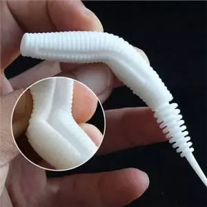 소프트 베이트 웜 소프트 루어 미끼 지렁이형 야광 실리콘 낚시 ...