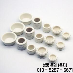 인형 집 장식에 대 한 5Pcs 미니 화분 모델 액세서리 시뮬레이션 가구 꽃 냄비