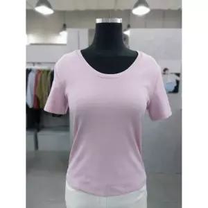이월수량 [AB.F.Z] U넥 실켓면 스판 캐주얼 티셔츠 LFAFZ2HK40-PK 2813994