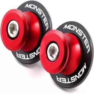MOWOK Fit for Monster 695 696 796 797 821 1200S 1200R 오토바이 액세서리 M6 스윙암 스풀 슬라이더