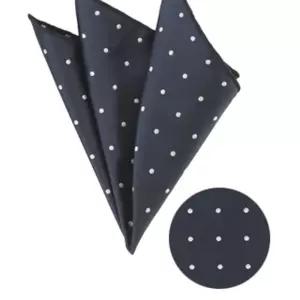 큐티 도트 네이비 행커치프/기념일/행사/참석/남성/정장/무늬/모양/스페셜/파티/모임/행거치프/행거칩/기본