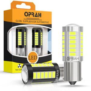 2pcs LED 1156 BA15S P21W 1157 BAU15S PY21W P21/5W BAY15D 자동차 트럭 ATV 빛 Canbus 5630SMD 방향 지시등 DRL 전구 12V24V