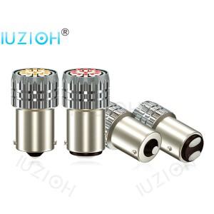IUZIOH 2PCS P21/5W BAY15D 전구 BA15S Led R5W R10W 1156 브레이크 역방향 회전 신호 주차 테일 램프 자동