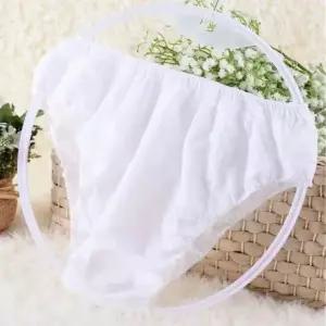 팬티 일회용 일회용T 업소용 여행용 부직포 통기성 마사지 위생 여자 데일리 화이트